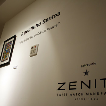 Zenith patrocina exposição do artista Agostinho Santos na Marcolino Art Gallery